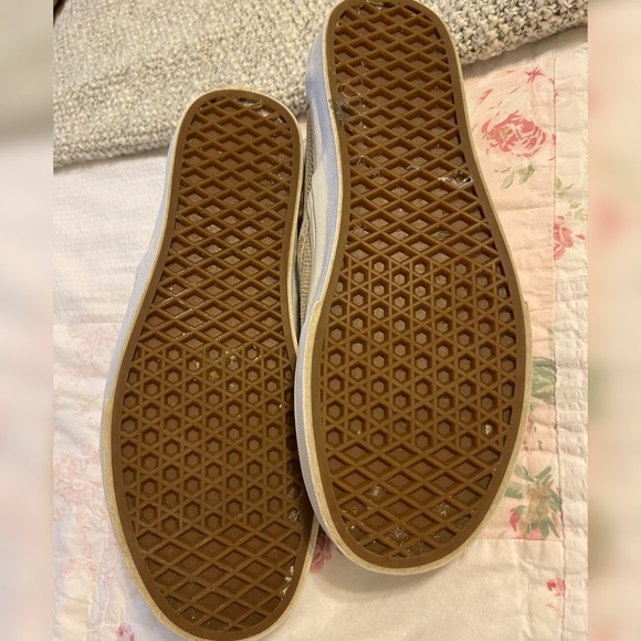 VANS CLASSIC SLIP-ON (PEBBLE SNAKE) in Glacier Gray M 8 W 9.5 READ! - Picture 4 of 5